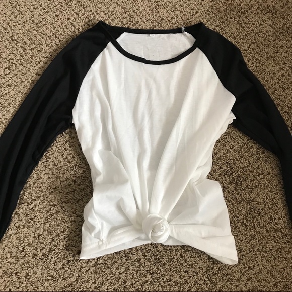 Tops - plain baseball tee